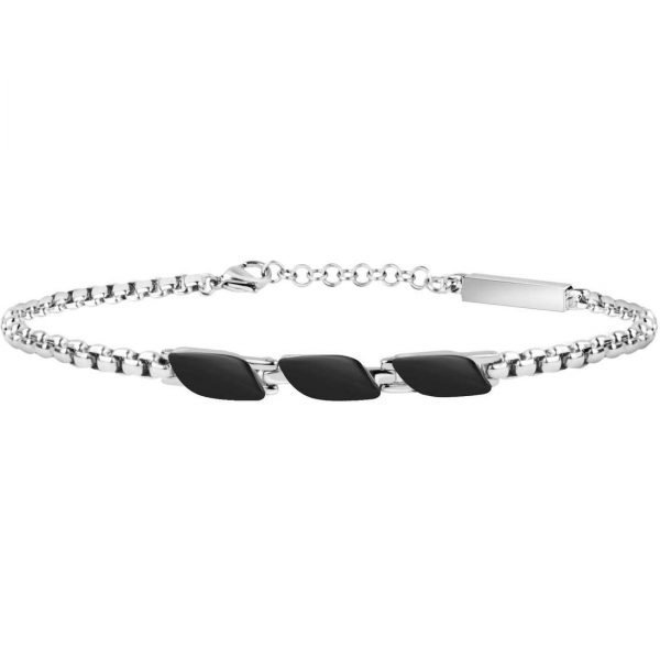 Bracciale Uomo Gioielli Maserati Signature 3 Verre Gioielli - l'istituzione del gioiello