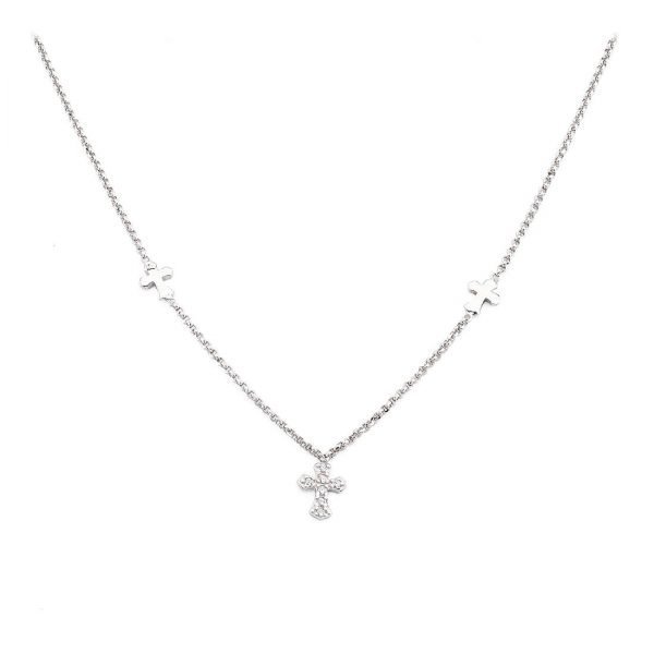 Collana Unisex Gioielli Amen Prega, Ama 3 Verre Gioielli - l'istituzione del gioiello