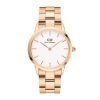 Orologio Daniel Wellington Donna Iconic Link In Acciaio Rosato 9 Verre Gioielli - l'istituzione del gioiello