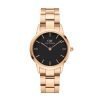 Orologio Daniel Wellington Donna Iconic Link In Acciaio Rosato 8 Verre Gioielli - l'istituzione del gioiello