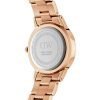 Orologio Daniel Wellington Donna Iconic Link In Acciaio Rosato 17 Verre Gioielli - l'istituzione del gioiello