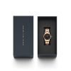 Orologio Daniel Wellington Donna Iconic Link In Acciaio Rosato 13 Verre Gioielli - l'istituzione del gioiello