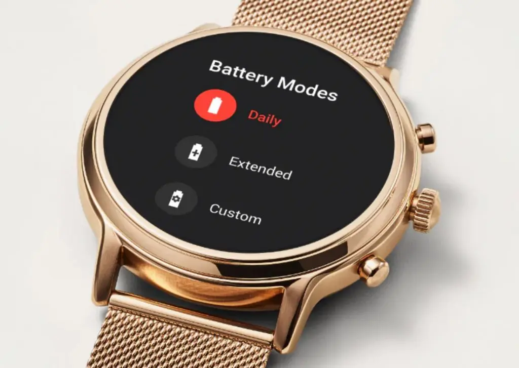 Smartwatch Fossil Q Gen 5 Battery