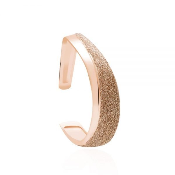 Bracciale Donna Stroili Bangle In Ottone Ramato E Glitter 3 - Verre Gioielli Bracciale Donna Stroili Bangle In Ottone Ramato E Glitter