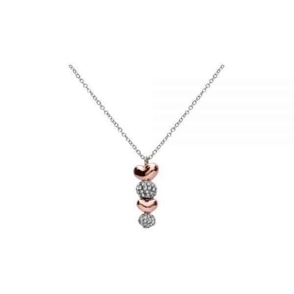 Collana Donna Stroili In Metallo Rodiato Con Charm A Cuore 3 - Verre Gioielli Collana Donna Stroili In Metallo Rodiato Con Charm A Cuore