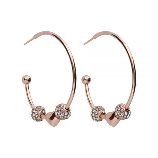 Orecchini A Cerchio Donna Gioielli Stroili Collezione Darling 2 Verre Gioielli - l'istituzione del gioiello