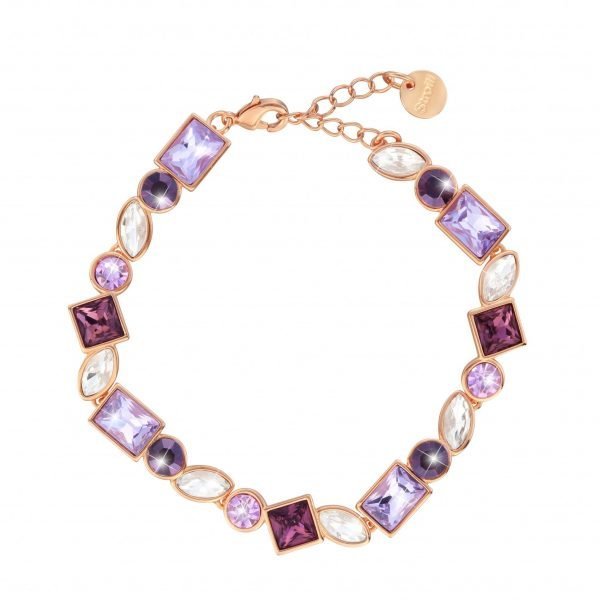 Bracciale Donna Gioielli Stroili Collezione Violet 3 Verre Gioielli - l'istituzione del gioiello