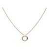 Collana Donna Stroili In Ottone Ramato E Cerchio Pendente