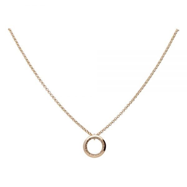 Collana Donna Stroili In Ottone Ramato E Cerchio Pendente 3 - Verre Gioielli Collana Donna Stroili In Ottone Ramato E Cerchio Pendente
