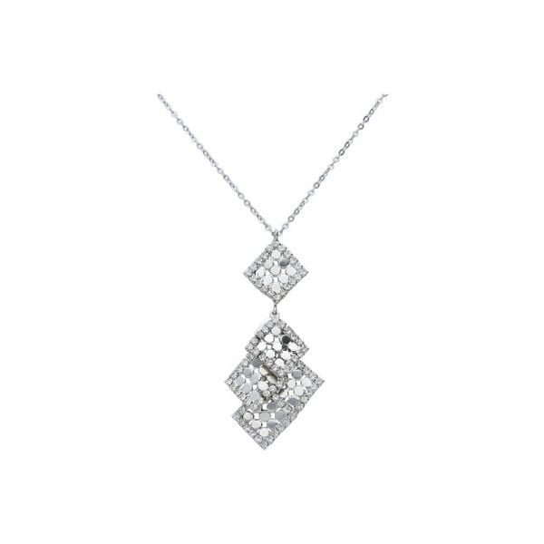 Collana Donna Stroili In Metallo Rodiato E Strass