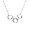 Collana Donna Stroili In Acciaio E Cerchi