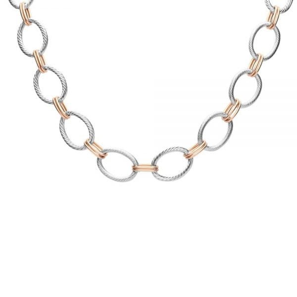 Collana Donna Stroili In Acciaio Bicolore 3 - Verre Gioielli Collana Donna Stroili In Acciaio Bicolore