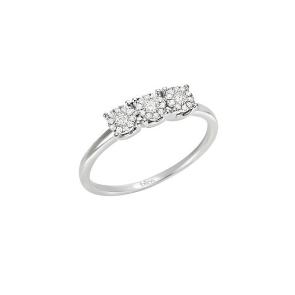 Anello Donna Gioielli Bliss Caresse 2 Verre Gioielli - l'istituzione del gioiello