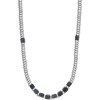 Collana Uomo Gioielli Bliss Silver Stone 1 Verre Gioielli - l'istituzione del gioiello