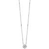 Collana Donna Bliss In Oro Bianco 18 kt E Diamanti 0.08 Ct