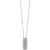 Collana Donna Bliss In Oro Bianco 18 kt E Diamanti 0.10 Ct 2 - Verre Gioielli Collana Donna Bliss In Oro Bianco 18 kt E Diamanti 0.10 Ct