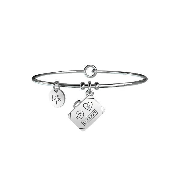 Bracciale Donna "Valigia | Viaggio" kidult Linea Free Time 3 - Verre Gioielli Bracciale Donna "Valigia | Viaggio" kidult Linea Free Time 3 Verre Gioielli - l'istituzione del gioiello
