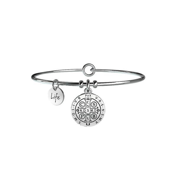 Bracciale Donna "Croce di San Benedetto | Forza" kidult Linea Spirituality 3 - Verre Gioielli Bracciale Donna "Croce di San Benedetto | Forza" kidult Linea Spirituality 3 Verre Gioielli - l'istituzione del gioiello