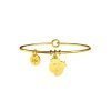 Bracciale Dorato Donna " Coccinella | Fortuna" kidult Linea Animal Planet 1 Verre Gioielli - l'istituzione del gioiello