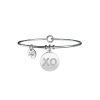 Bracciale Donna "XO|Baci e Abbracci" kidult Linea Love 1 Verre Gioielli - l'istituzione del gioiello