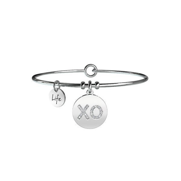 Bracciale Donna "XO|Baci e Abbracci" kidult Linea Love 3 - Verre Gioielli Bracciale Donna "XO|Baci e Abbracci" kidult Linea Love 3 Verre Gioielli - l'istituzione del gioiello