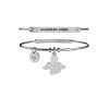 Bracciale Donna Kidult in Acciaio Angelo | Protezione – Spirituality 2 Verre Gioielli - l'istituzione del gioiello