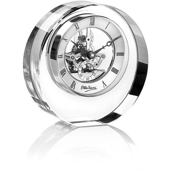 Orologio Da Tavolo In Cristallo Ottaviani Home 3 Verre Gioielli - l'istituzione del gioiello