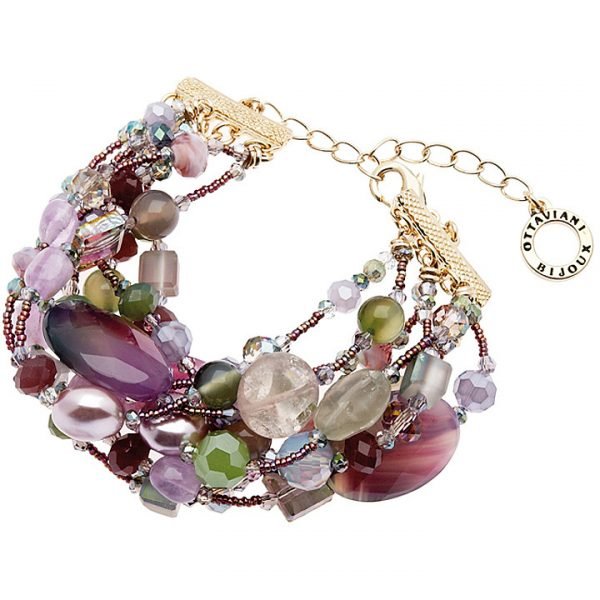 Bracciale Donna Gioielli Ottaviani Con Perle, Agata E Cristalli 3 - Verre Gioielli Bracciale Donna Gioielli Ottaviani Con Perle, Agata E Cristalli 3 Verre Gioielli - l'istituzione del gioiello