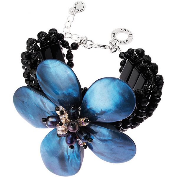 Bracciale Donna Gioielli Ottaviani Con Madreperla E Onice 3 - Verre Gioielli Bracciale Donna Gioielli Ottaviani Con Madreperla E Onice 3 Verre Gioielli - l'istituzione del gioiello