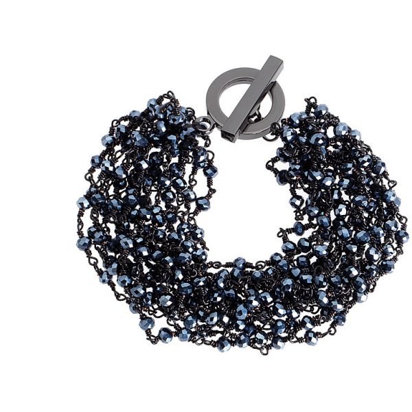 Bracciale Donna Gioielli Ottaviani Con Cristalli, Perline E Pietre. 3 - Verre Gioielli Bracciale Donna Gioielli Ottaviani Con Cristalli, Perline E Pietre. 3 Verre Gioielli - l'istituzione del gioiello