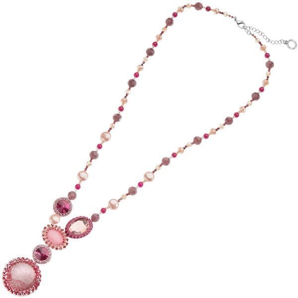 Colllana Donna Gioielli Ottaviani con Perline, Perle Bijoux, Cristalli 3 - Verre Gioielli Colllana Donna Gioielli Ottaviani con Perline, Perle Bijoux, Cristalli 3 Verre Gioielli - l'istituzione del gioiello