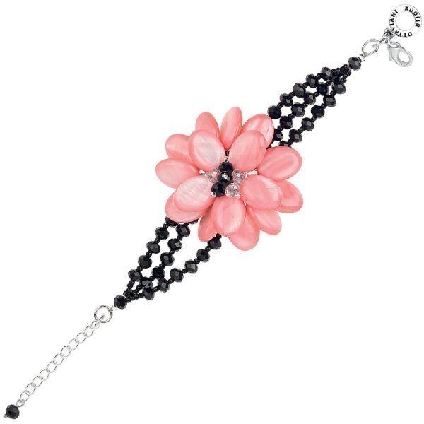Bracciale Donna Gioielli Ottaviani Con Madreperla E Cristalli 3 Verre Gioielli - l'istituzione del gioiello