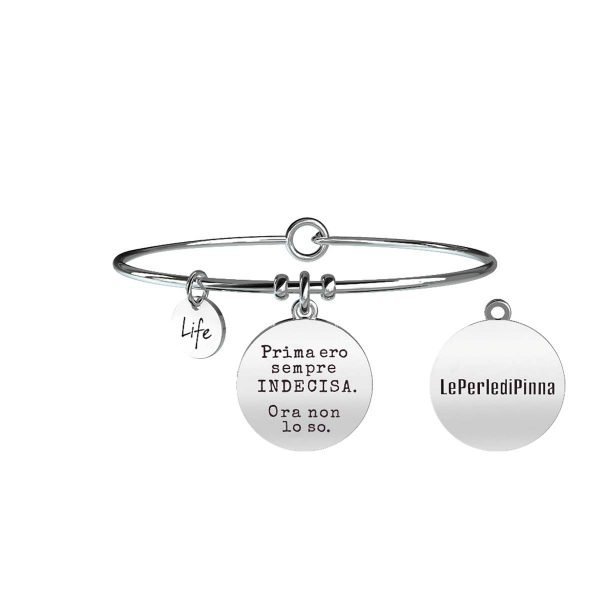 Bracciale Donna Kidult "Irony – Le Perle di Pinna" Linea Irony 3 Verre Gioielli - l'istituzione del gioiello