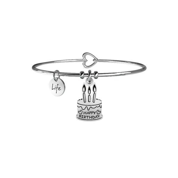 Bracciale Donna Kidult "Torta | Buon Compleanno " Linea Special Moments 3 - Verre Gioielli Bracciale Donna Kidult "Torta | Buon Compleanno " Linea Special Moments 3 Verre Gioielli - l'istituzione del gioiello