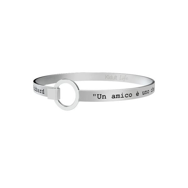 Bracciale Donna "Amicizia" kidult Linea Love 3 Verre Gioielli - l'istituzione del gioiello