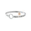 Bracciale Donna Kidult in Acciaio | "There is No…" – Family 2 Verre Gioielli - l'istituzione del gioiello