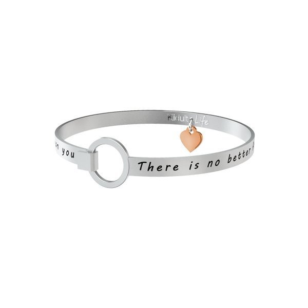 Bracciale Donna Kidult in Acciaio | "There is No…" – Family 3 - Verre Gioielli Bracciale Donna Kidult in Acciaio | "There is No…" – Family 3 Verre Gioielli - l'istituzione del gioiello