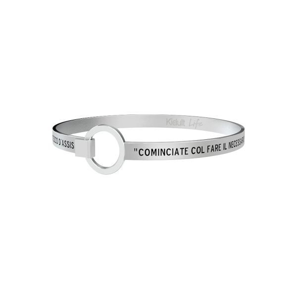 Bracciale Donna "San Francesco D'Assisi" kidult Linea Spirituality 3 - Verre Gioielli Bracciale Donna "San Francesco D'Assisi" kidult Linea Spirituality 3 Verre Gioielli - l'istituzione del gioiello