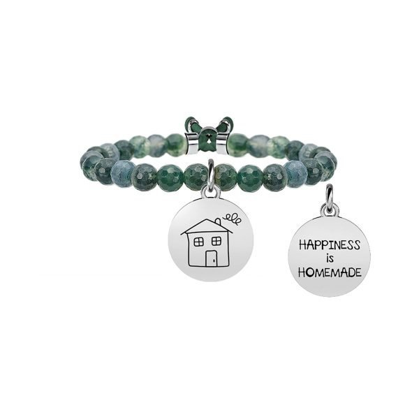 Bracciale Donna kidult "Home" Linea Family 2 Verre Gioielli - l'istituzione del gioiello