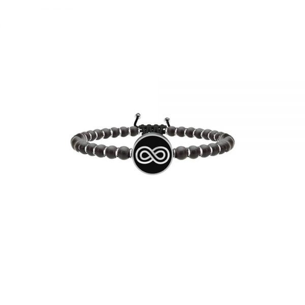 Bracciale Uomo Kidult in Acciaio e "Onice | Infinito" – Symbols 3 - Verre Gioielli Bracciale Uomo Kidult in Acciaio e "Onice | Infinito" – Symbols 3 Verre Gioielli - l'istituzione del gioiello