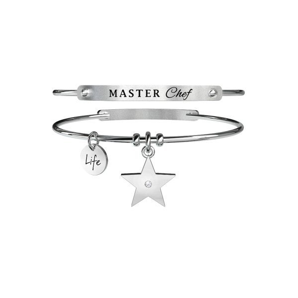 Bracciale Donna kidult "Master Chef" Linea Free Time 3 Verre Gioielli - l'istituzione del gioiello