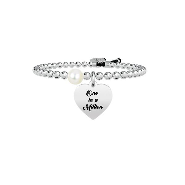 Bracciale Donna "Cuore | One in a Million" kidult Linea Love 3 Verre Gioielli - l'istituzione del gioiello