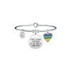 Bracciale Donna Kidult in Acciaio | "There’s Always a Rainbow…" – Philosophy 2 Verre Gioielli - l'istituzione del gioiello