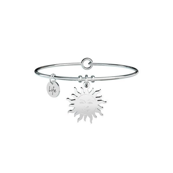 Bracciale Donna Kidult in Acciaio Sole|Sorriso – Symbols 3 Verre Gioielli - l'istituzione del gioiello