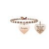 Bracciale Donna Kidult in Acciaio e Perle Cuore | Famiglia – Family 2 - Verre Gioielli Bracciale Donna Kidult in Acciaio e Perle Cuore | Famiglia – Family 2 Verre Gioielli - l'istituzione del gioiello