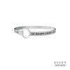 Bracciale Donna kidult "Vasco Rossi" Linea Free Time 2 Verre Gioielli - l'istituzione del gioiello