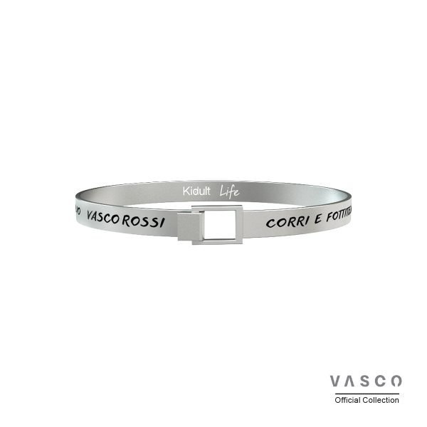 Bracciale Donna kidult "Vasco Rossi" Linea Free Time 3 Verre Gioielli - l'istituzione del gioiello
