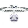 Bracciale Donna "VI Chakra Indaco | Conoscenza" kidult Linea Spirituality