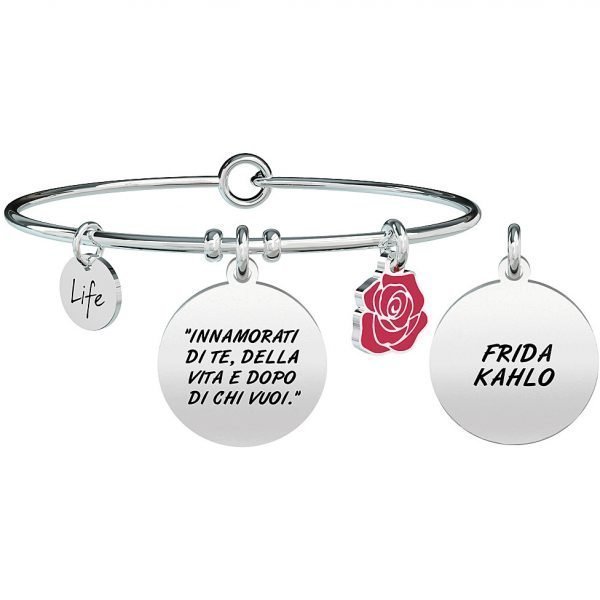 Bracciale Donna Gioielli Kidult Philosophy Frida Kahlo 3 Verre Gioielli - l'istituzione del gioiello