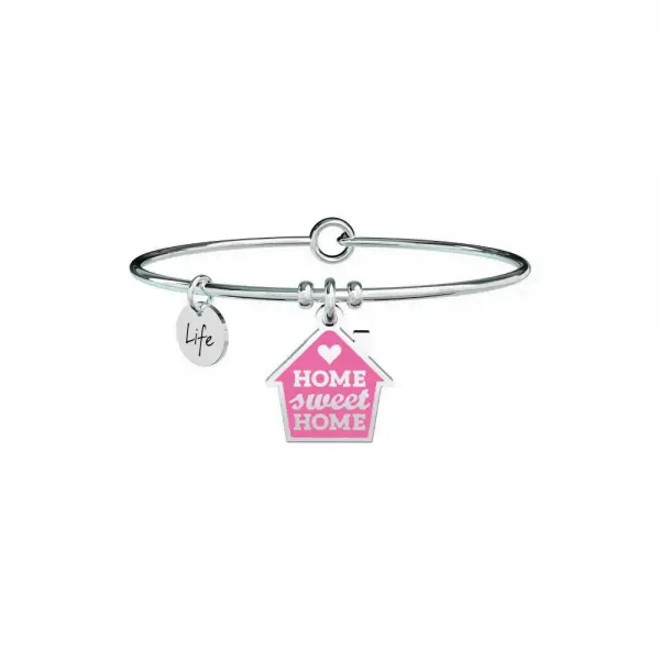 Brosway Bracciale Tennis Donna Acciaio E CZ Con Croce | Desideri - Eleganza E Significato, Regalo Perfetto